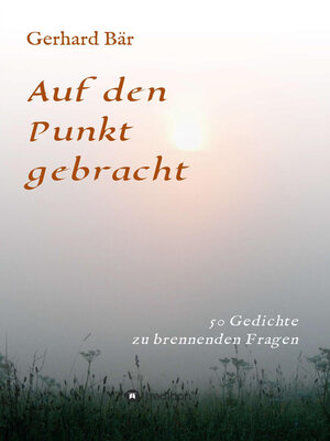 cover image of Auf den Punkt gebracht
